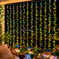 🌿JOYAL Artificial Vines Curtain Lights | Warm White LED Willow Leaf Lights for Home & Party Decoration✨
