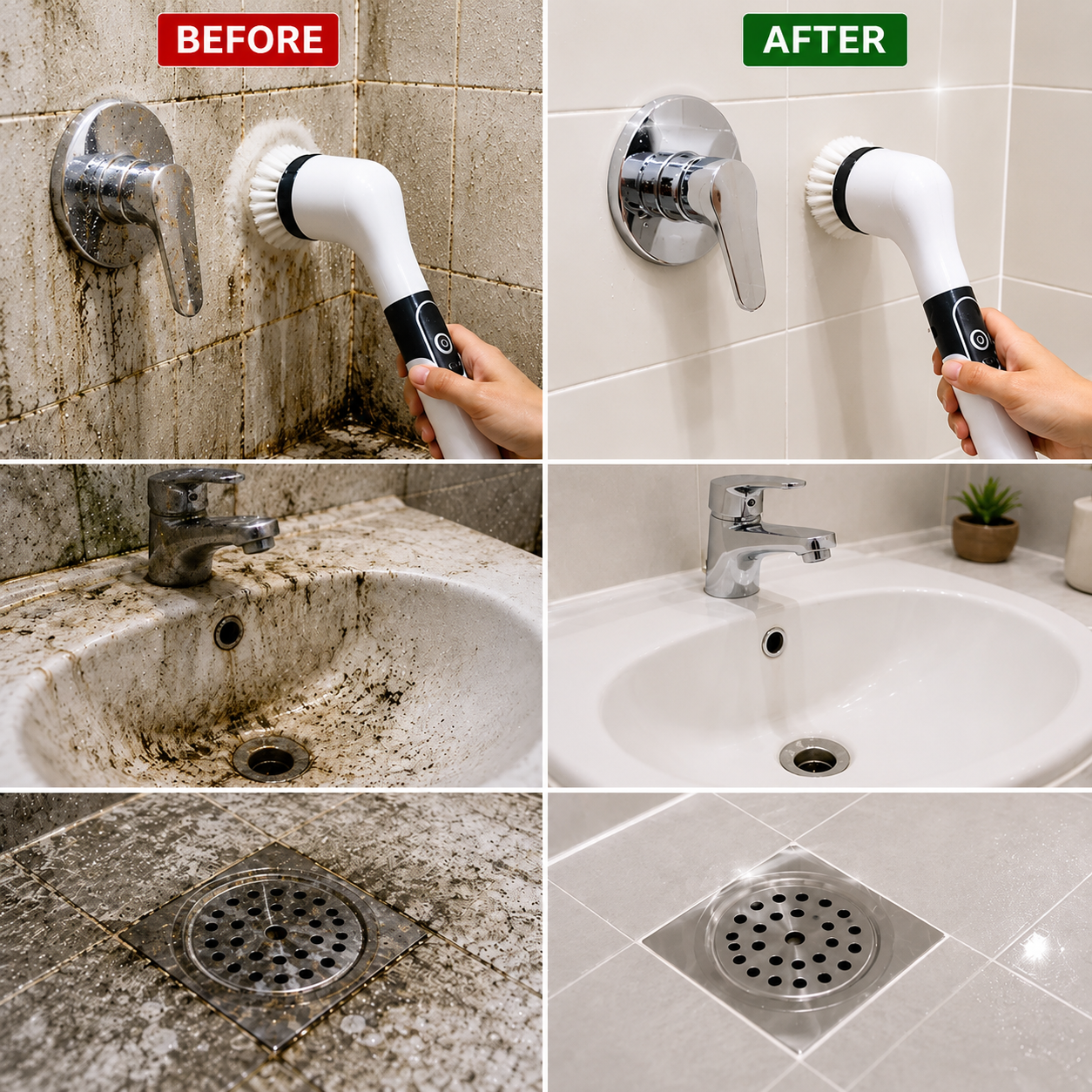 HomelyFair Electric Spin Scrubber