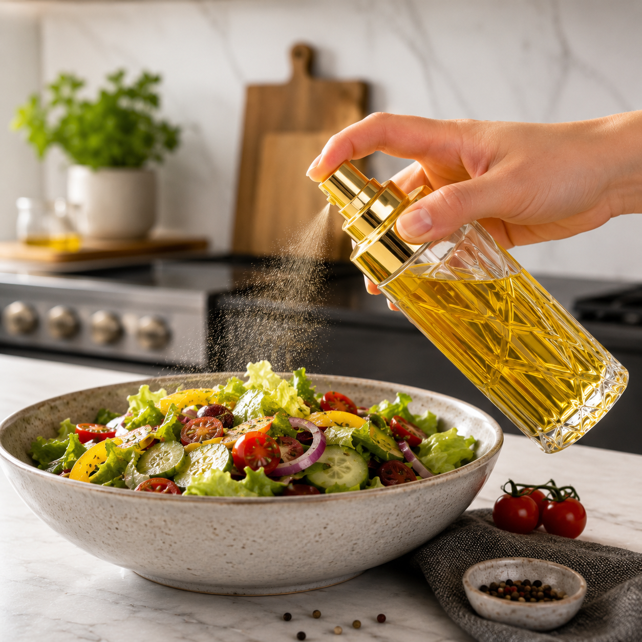 HomelyFair Premium Oil Spray Bottle